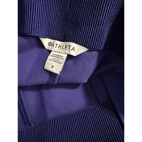Athleta Women's Glacier Snow Skinny Pants Size 6 Purple Noble Blue 2022 New NWT - Picture 4 of 11